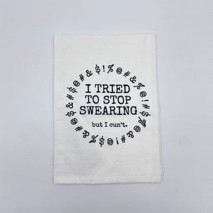 I Tried to Stop Swearing Towel - Smartass and Sass